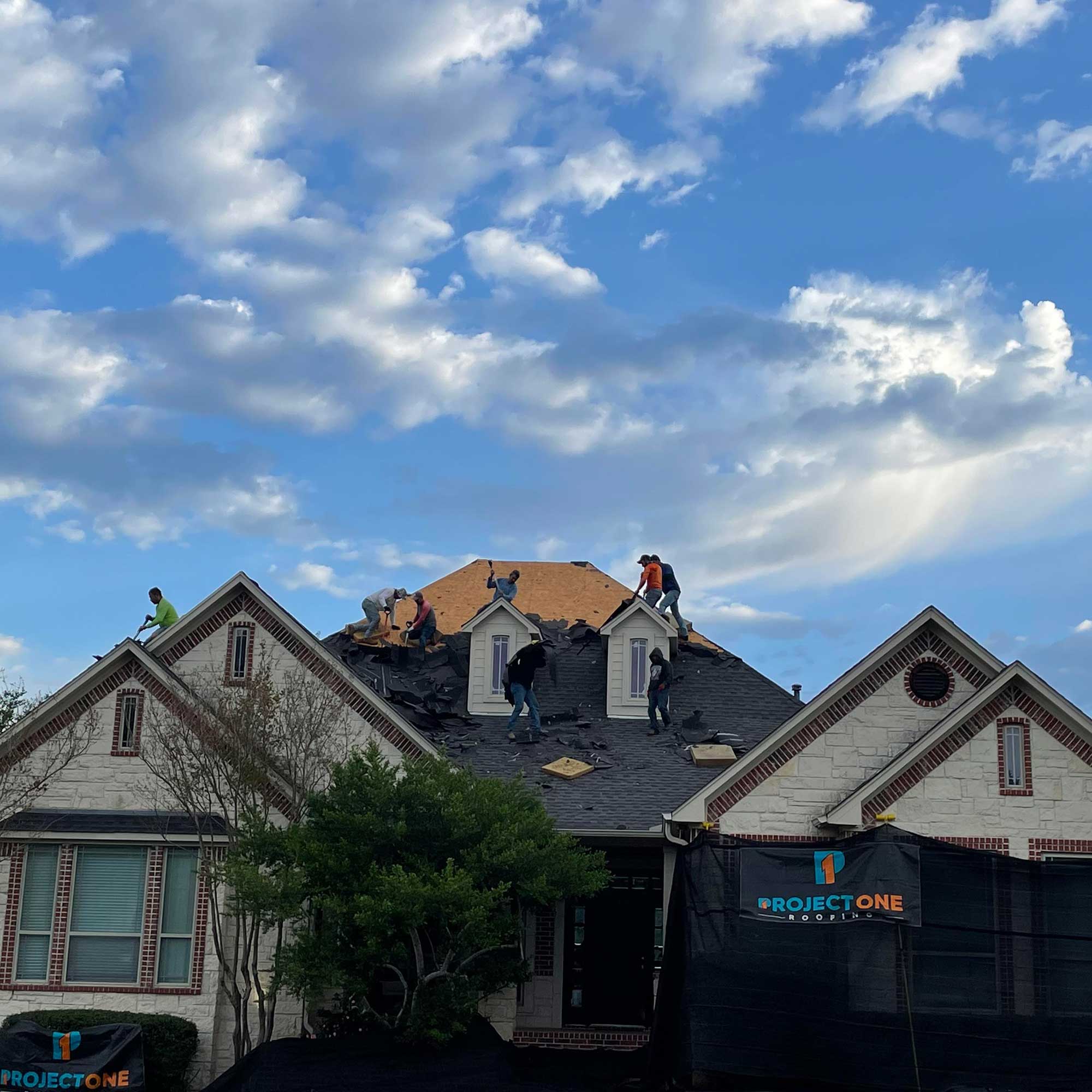 Project One®Roofing Roof replacement services