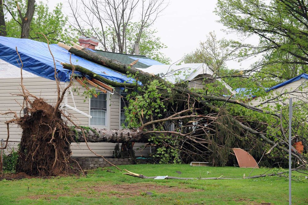 storm damaged roof insurance in Colorado